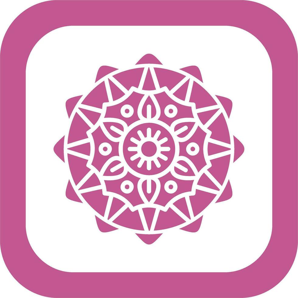 Mandala Vector Icon