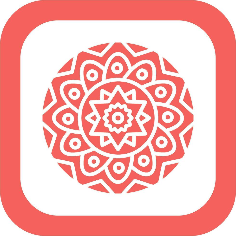 Mandala Vector Icon
