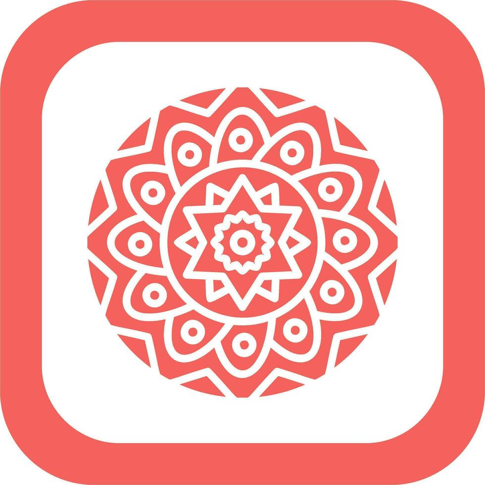 Mandala Vector Icon