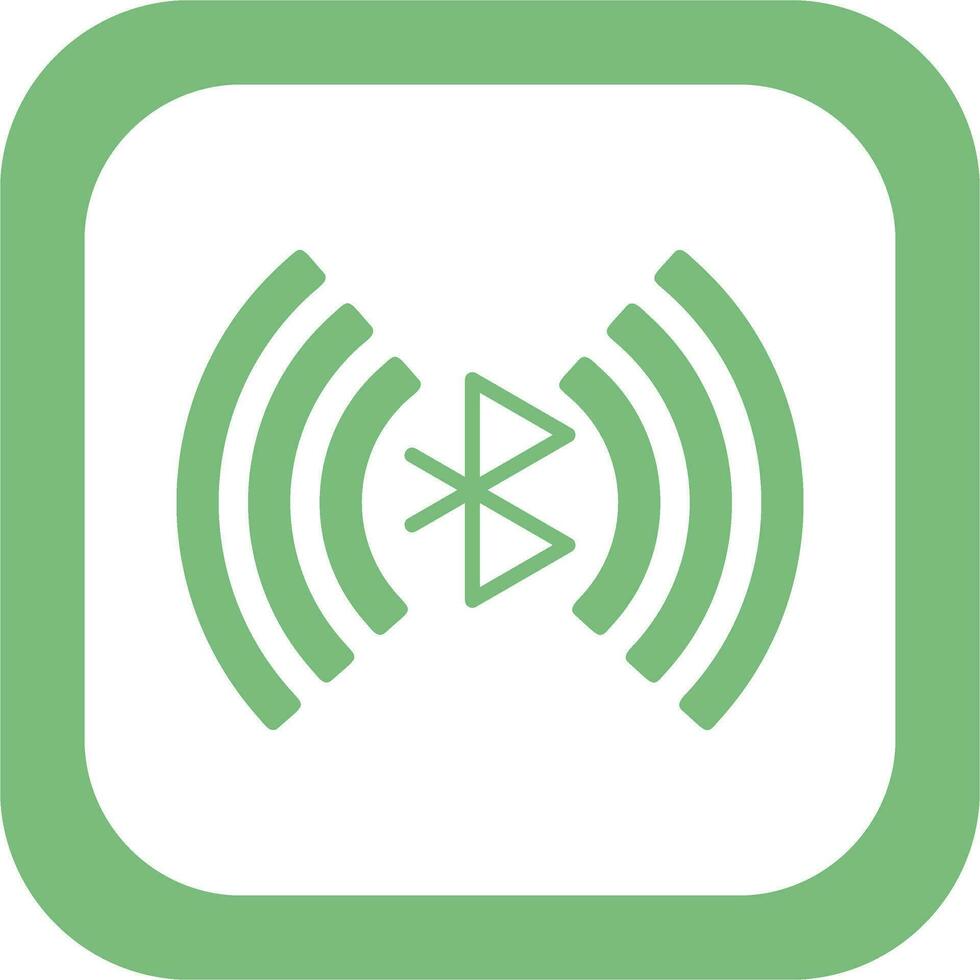 icono de vector de bluetooth