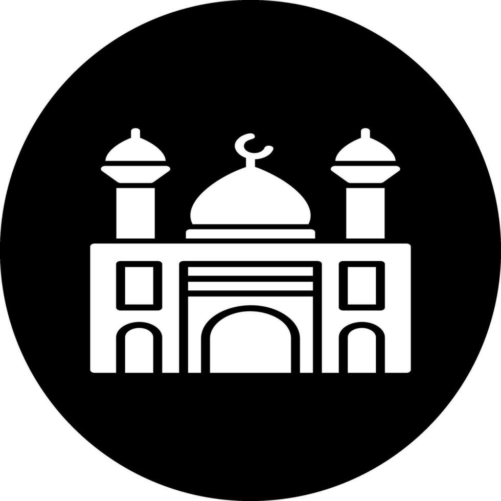 icono de vector de mezquita