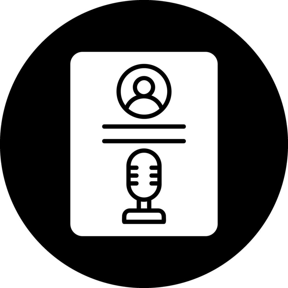 Record Vector Icon