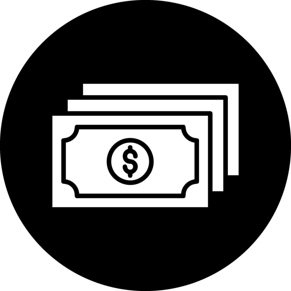 icono de vector de dinero