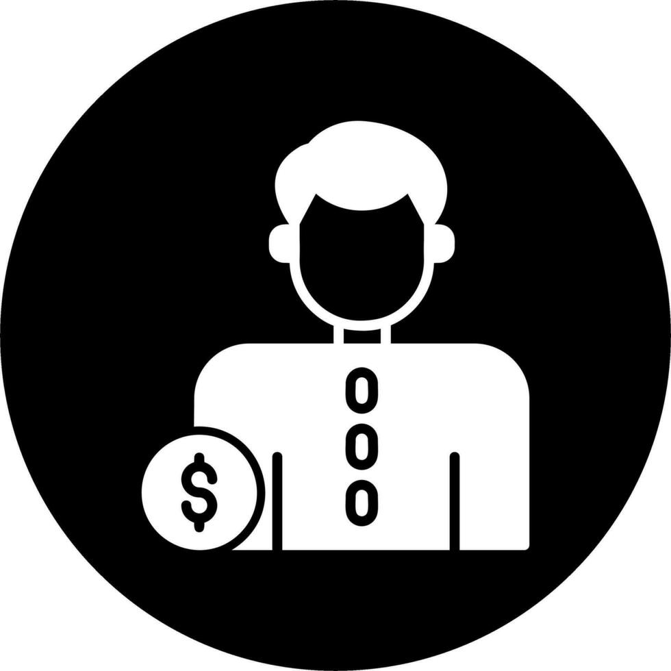 economista vector icono