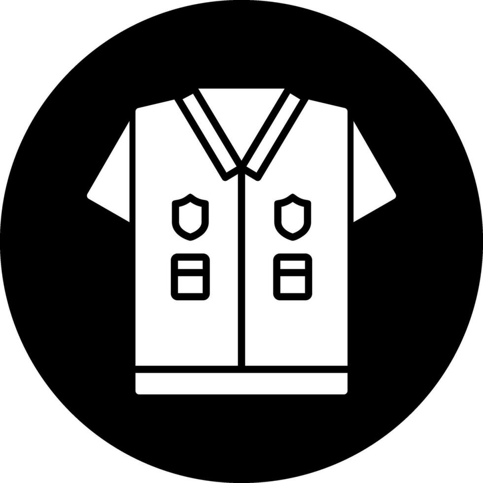 Police Uniform Vector Icon