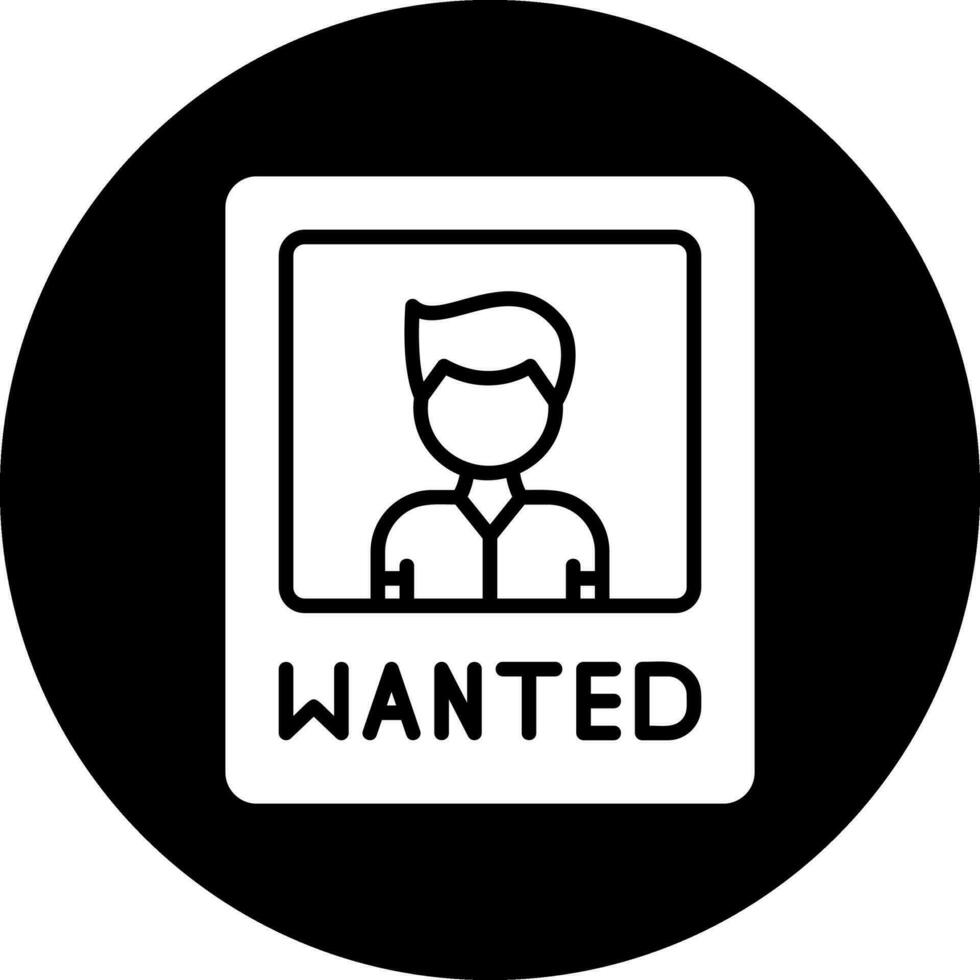 Wanted Vector Icon