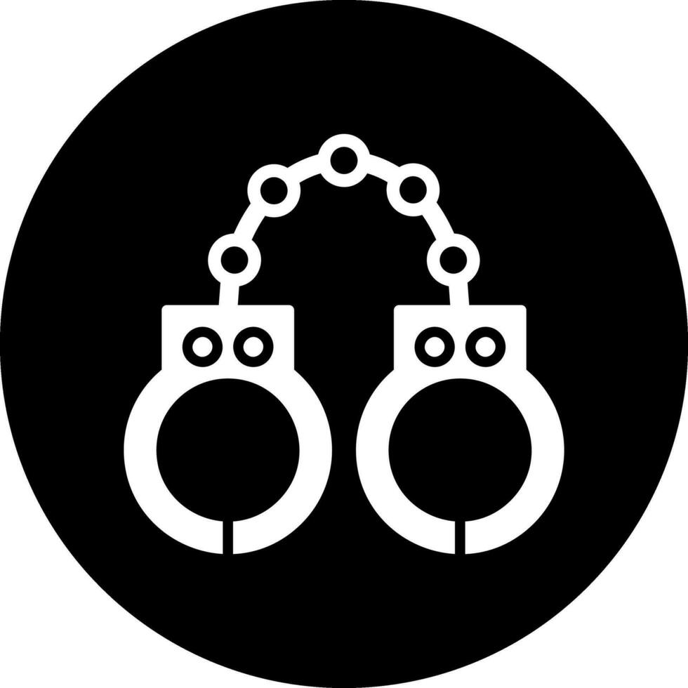 Handcuffs Vector Icon