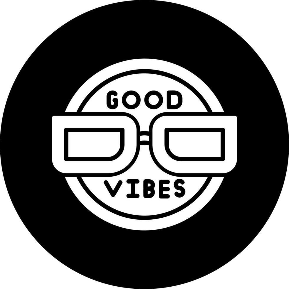 Good Vibes Vector Icon