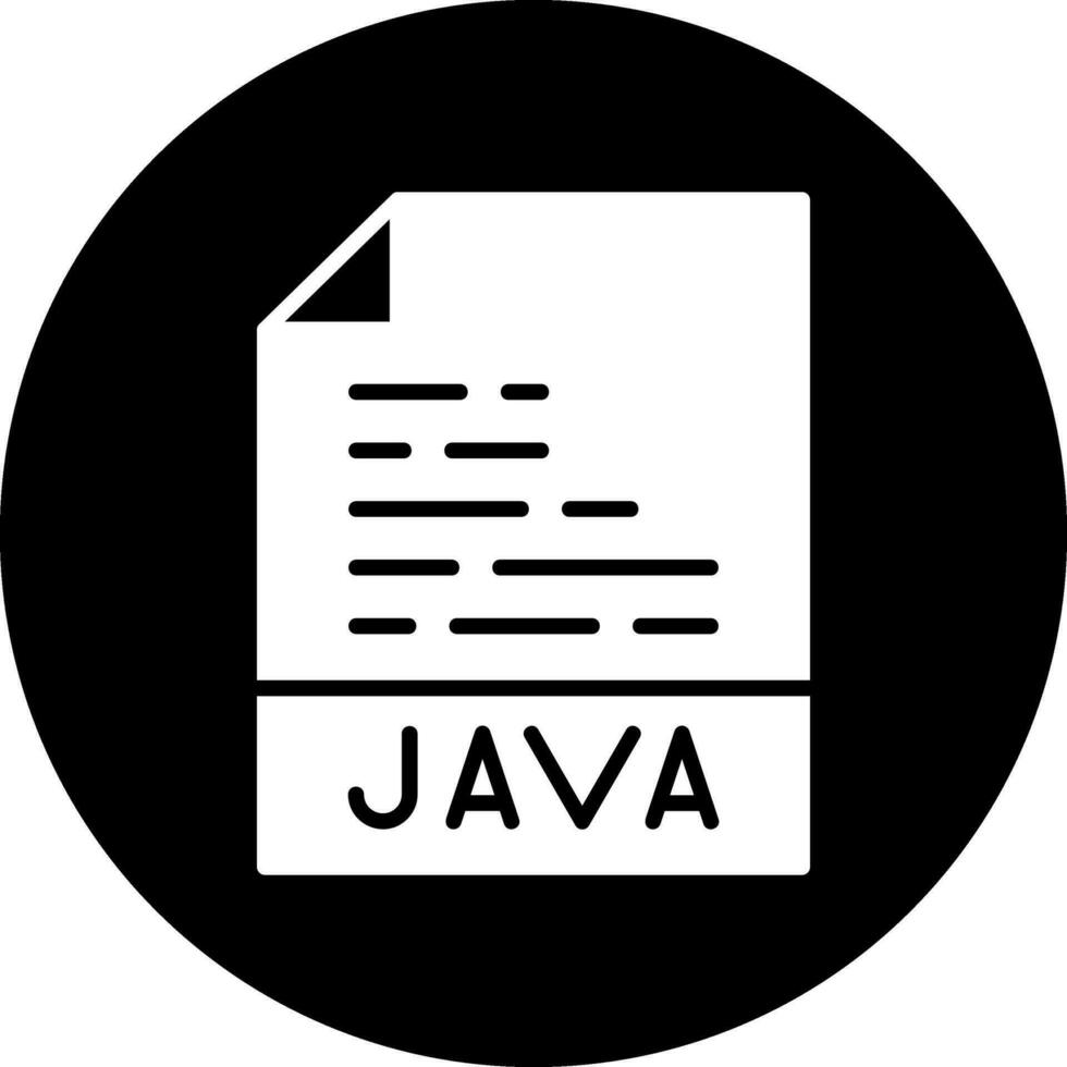 Java guión vector icono