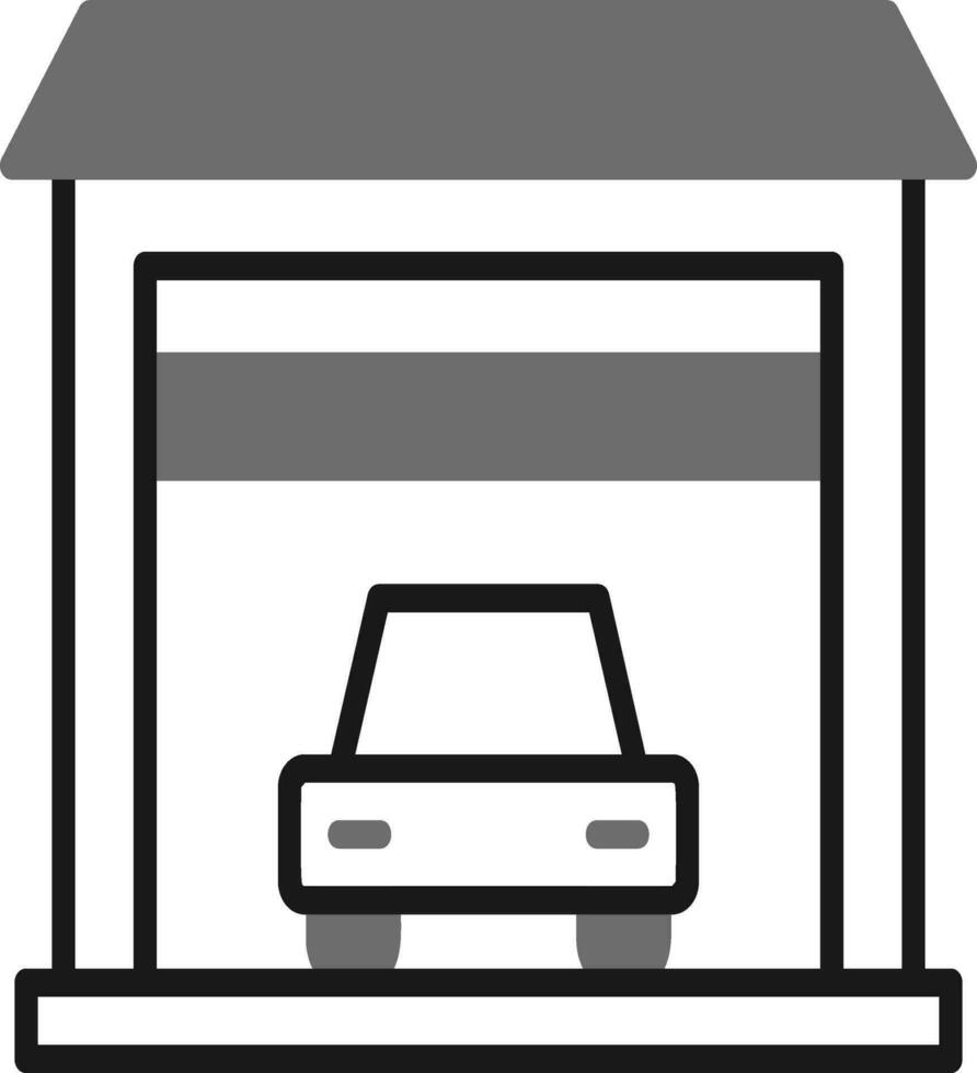 Garage Vector Icon