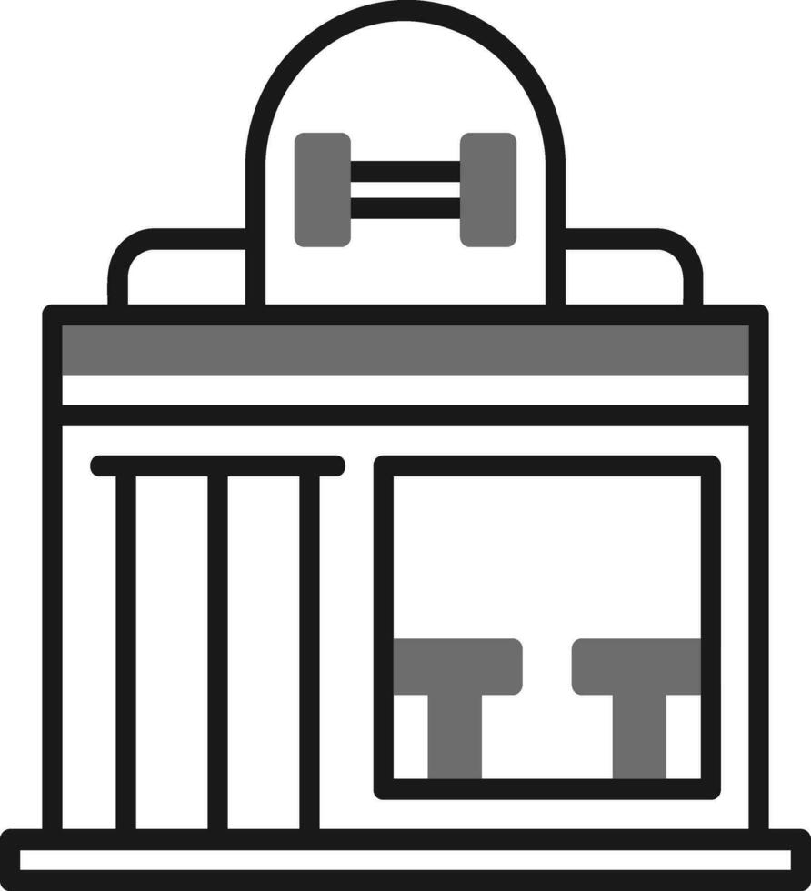 Gym Vector Icon