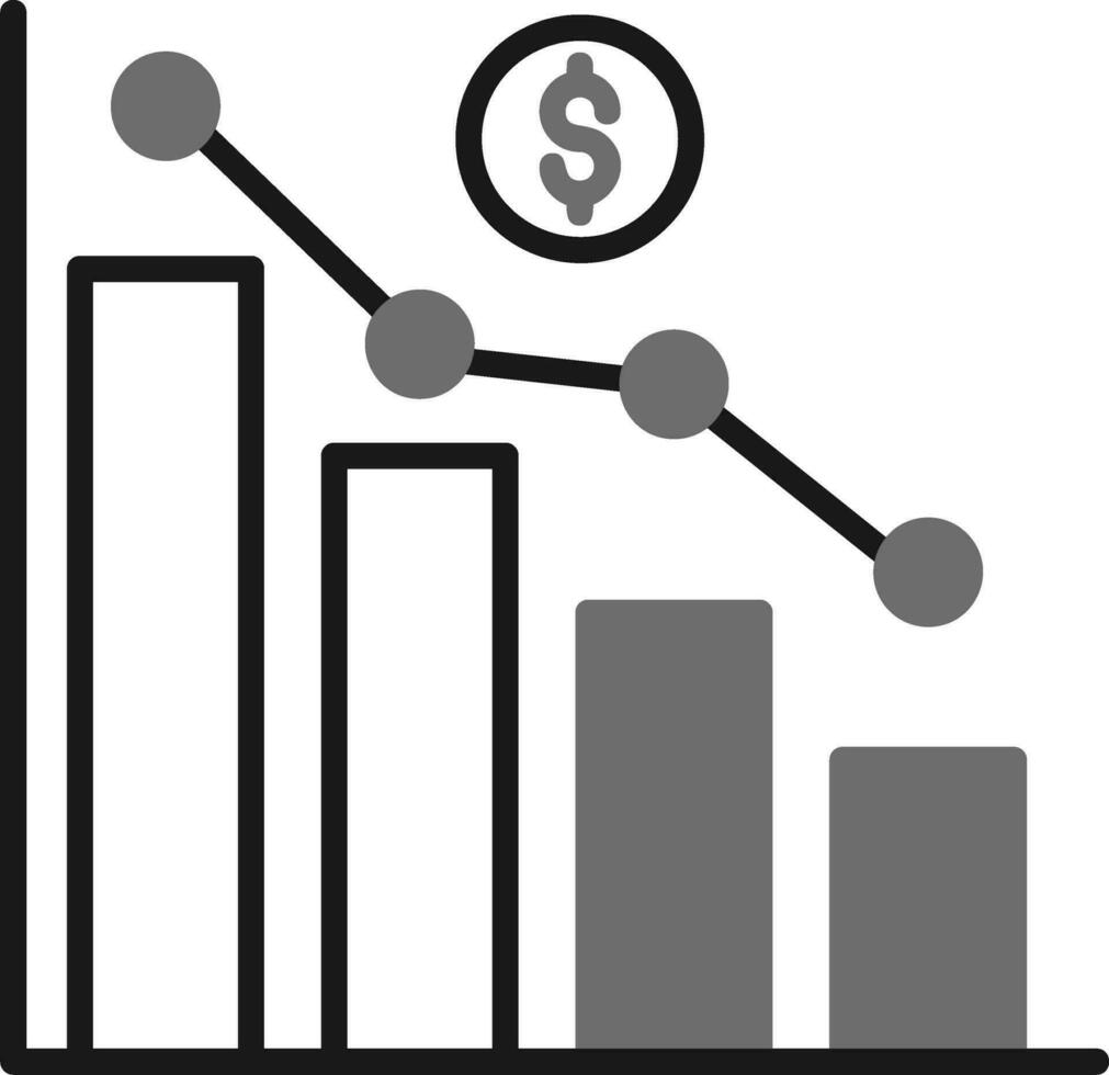 Recession Vector Icon