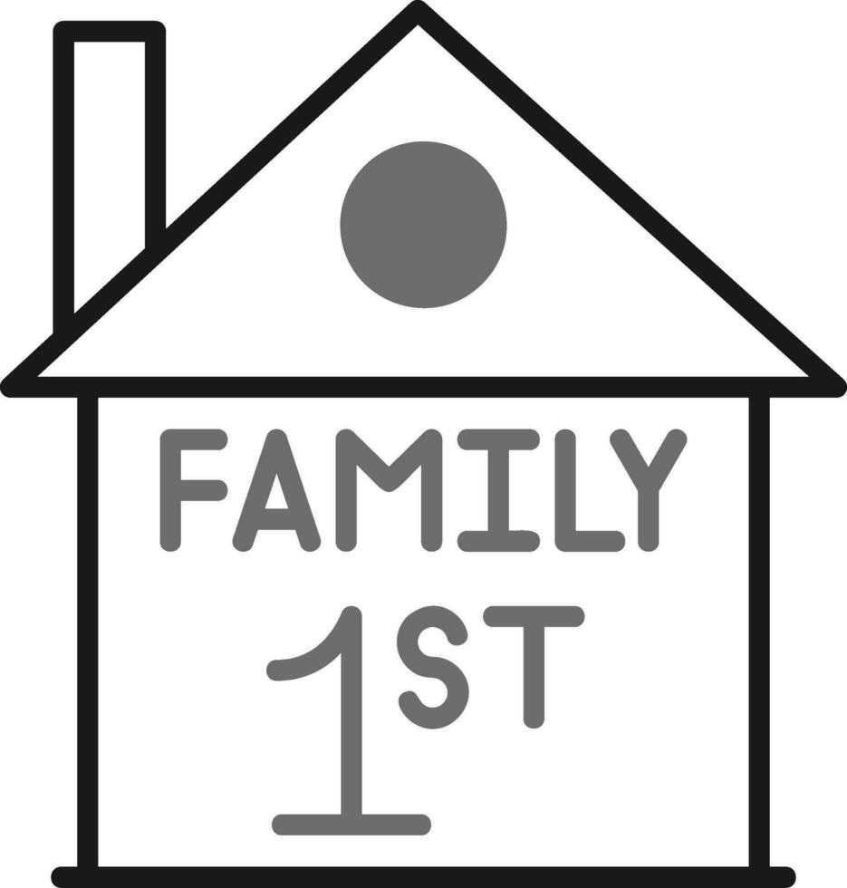 Family First Vector Icon