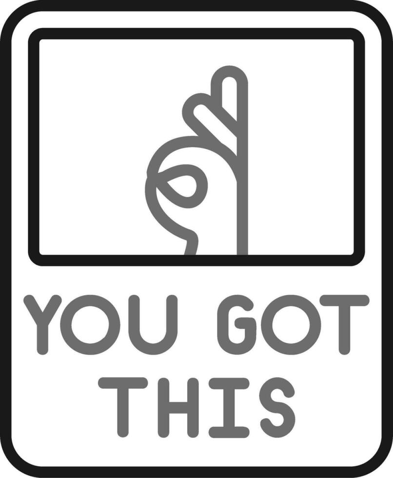 You Got This Vector Icon