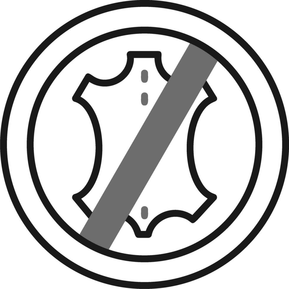 no leather Vector Icon