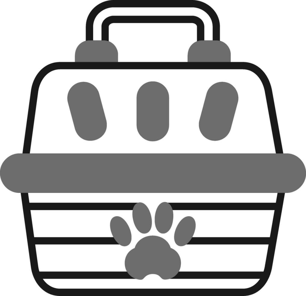 pet carrier Vector Icon
