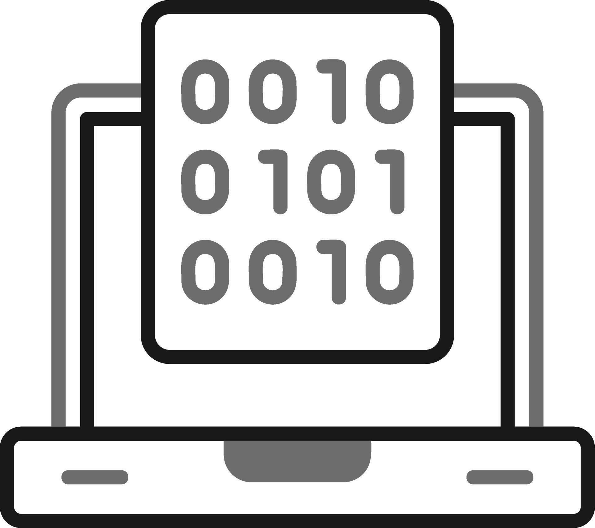 Binary Data Vector Icon 31431416 Vector Art at Vecteezy