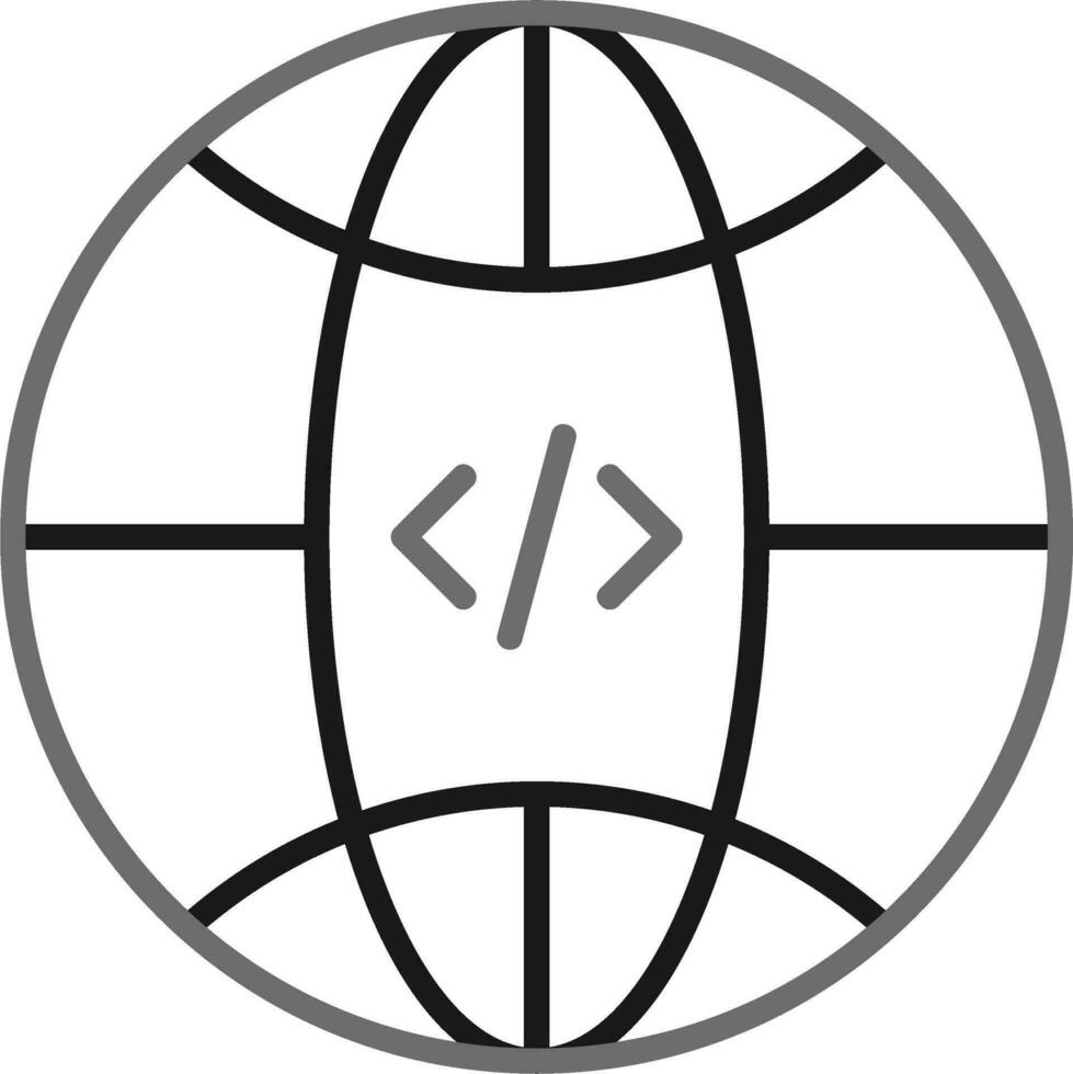 Earth Globe Vector Icon