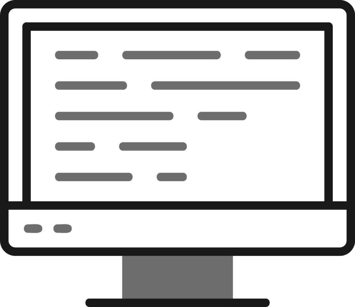 Programming Language Vector Icon