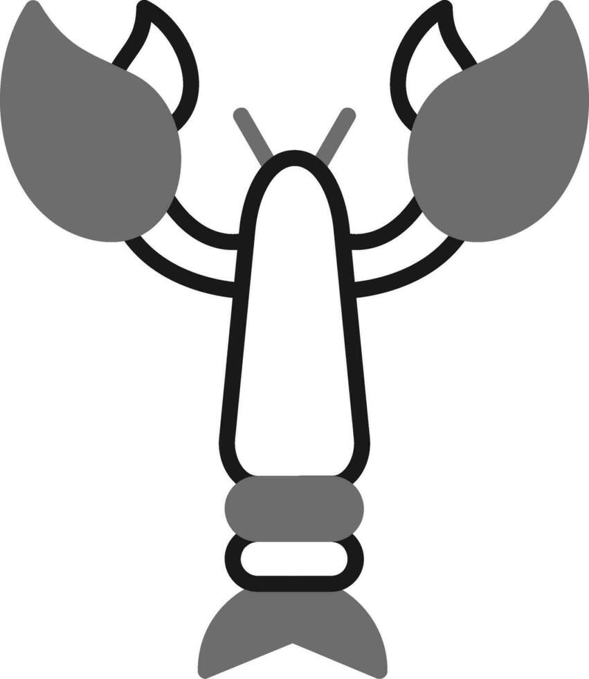 Lobster Vector Icon
