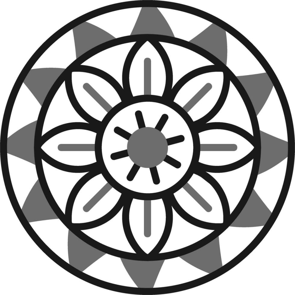 Mandala Vector Icon