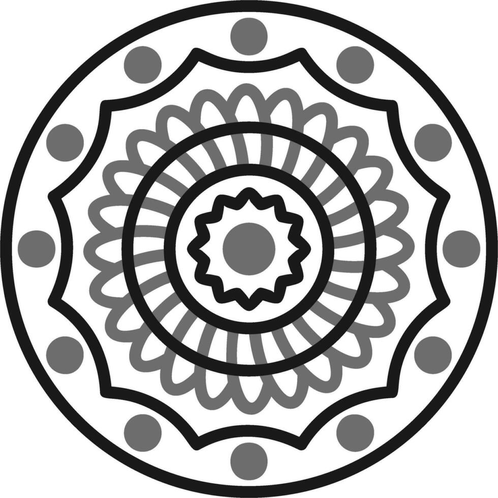 Mandala Vector Icon