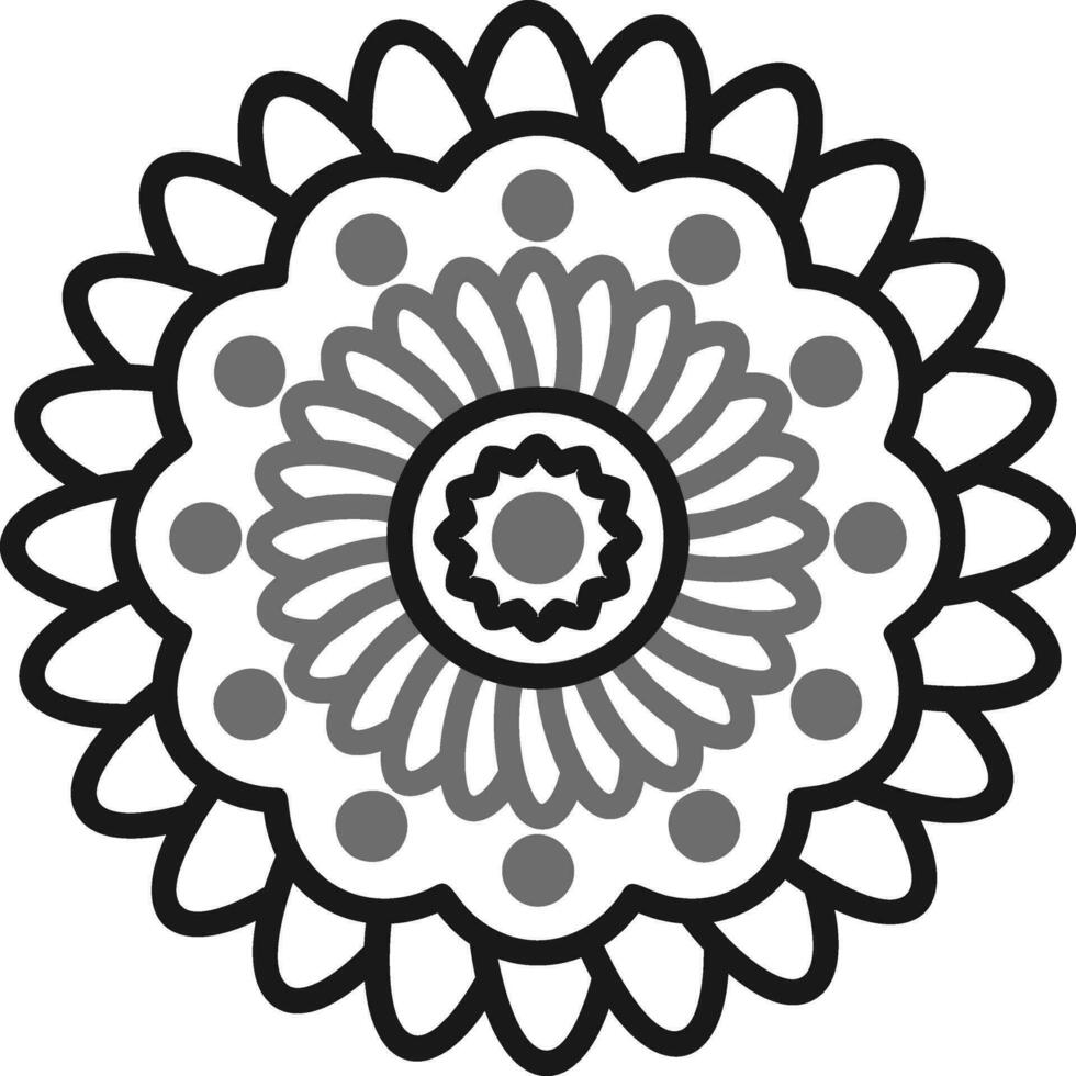 Mandala Vector Icon