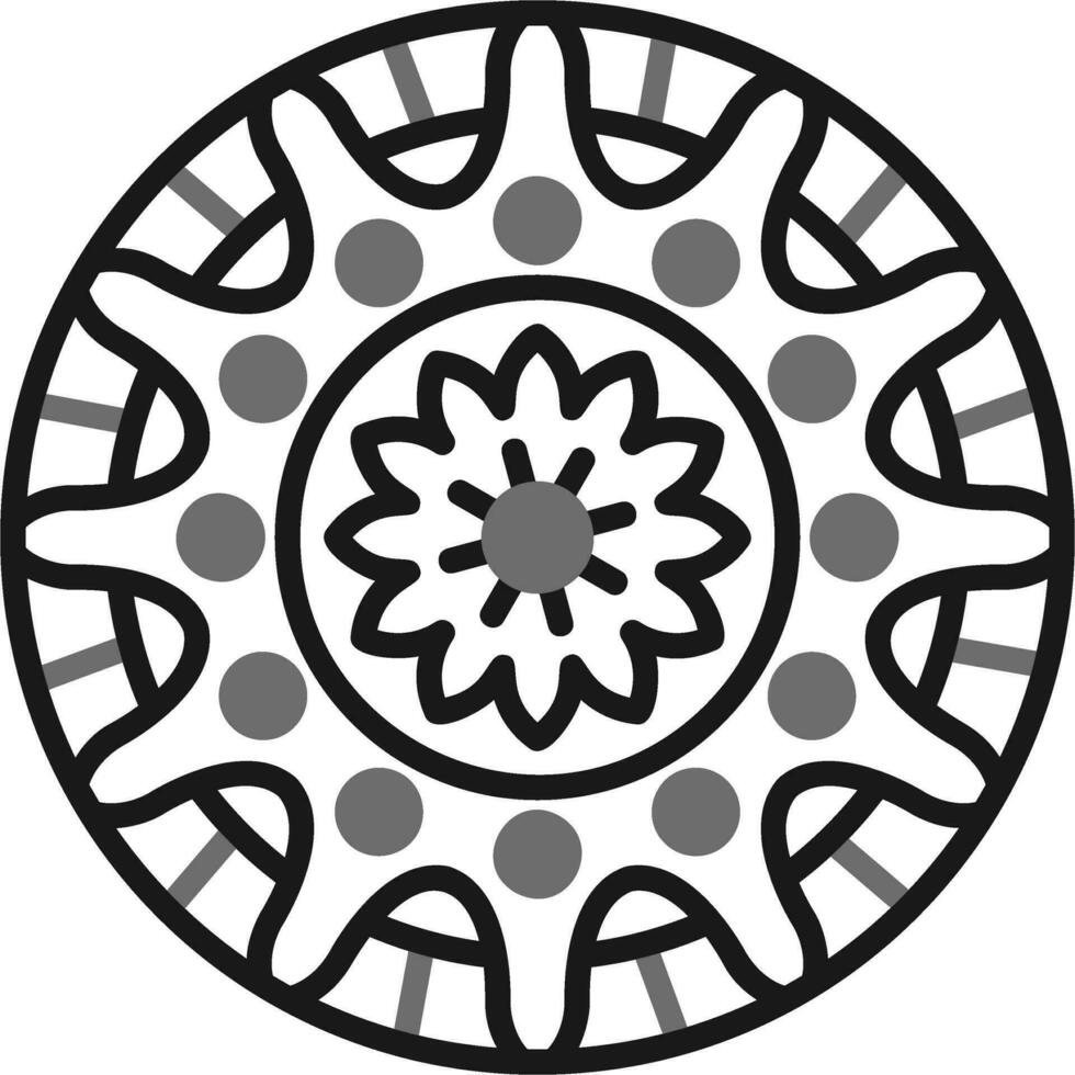Mandala Vector Icon