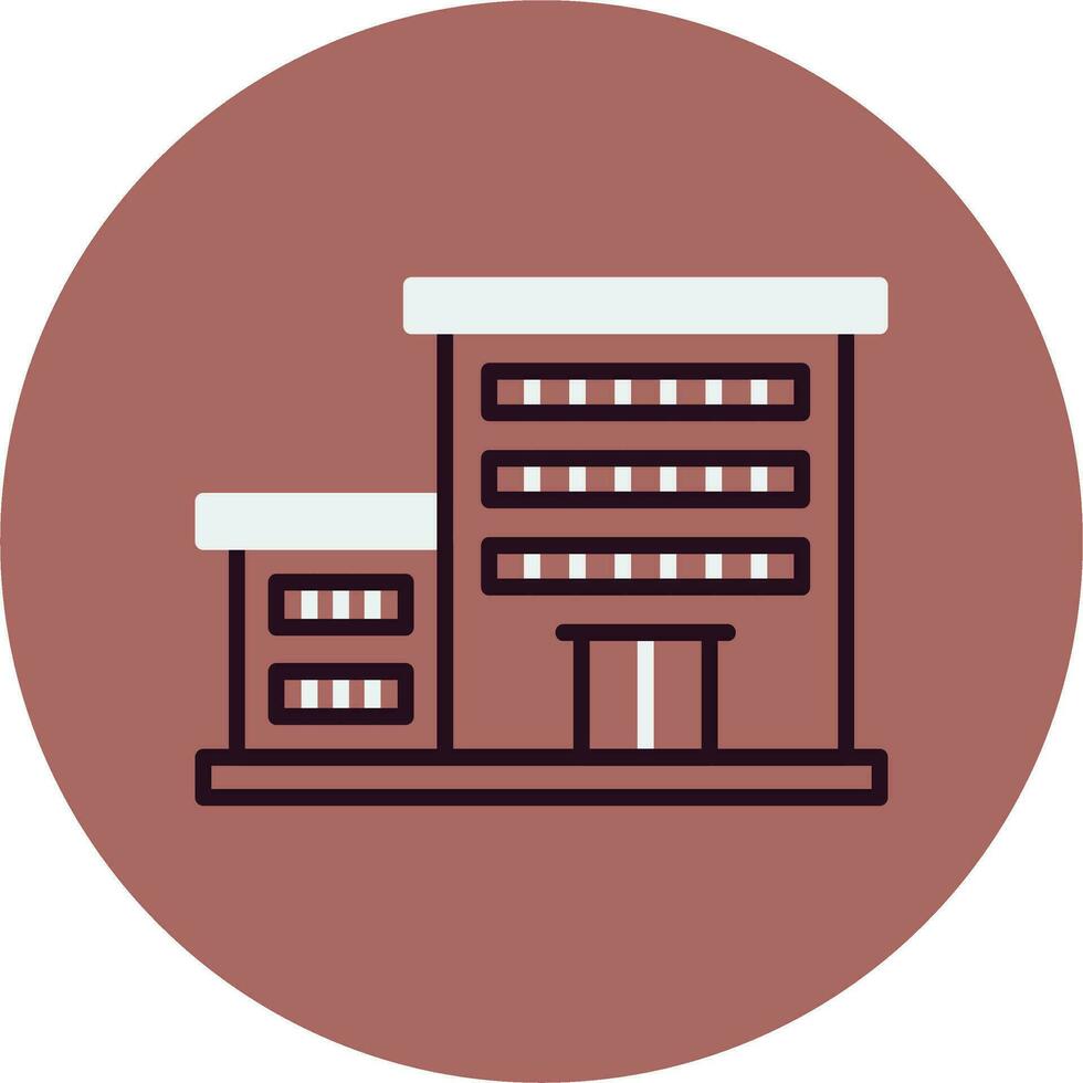 Office Block Vector Icon