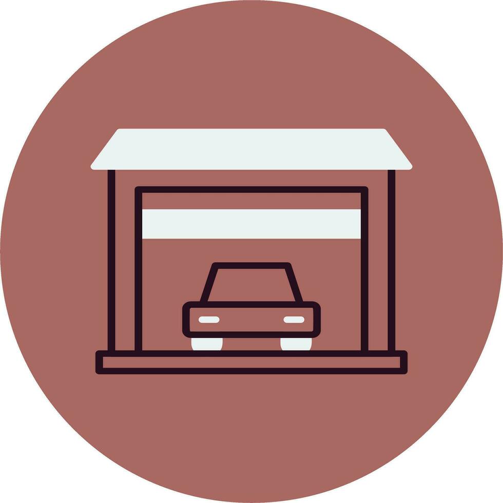Garage Vector Icon