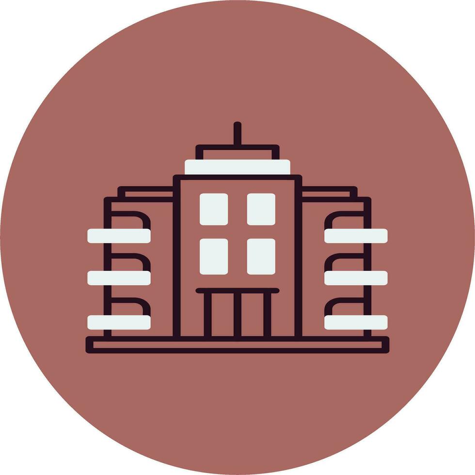 icono de vector de edificio