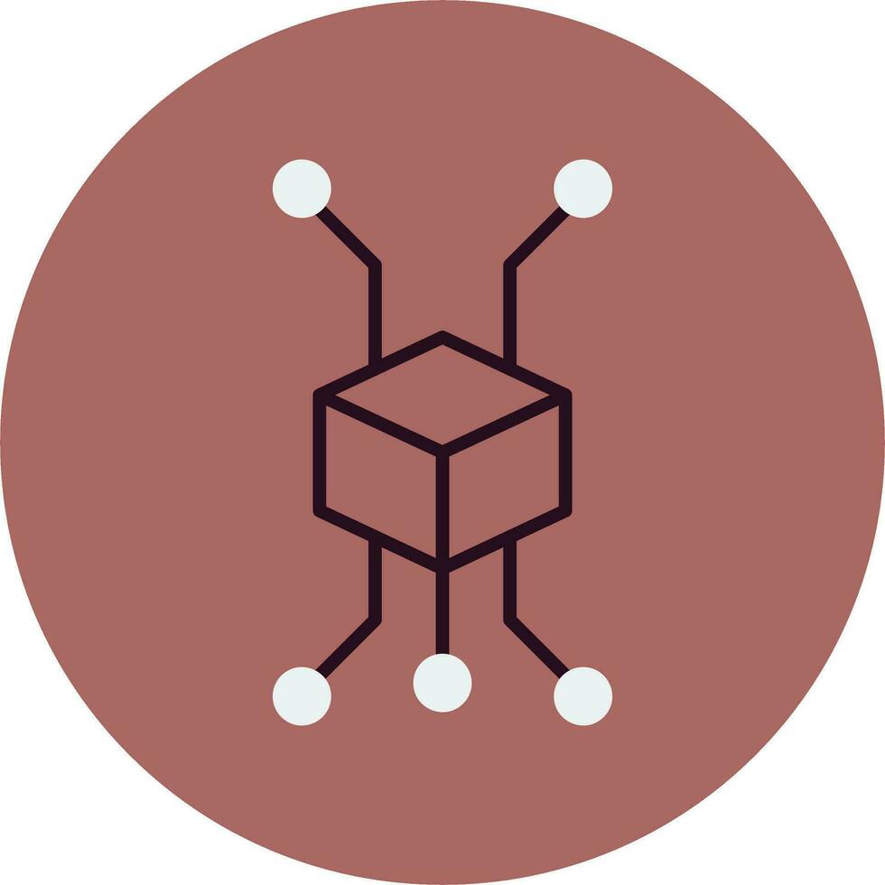Nodes Vector Icon