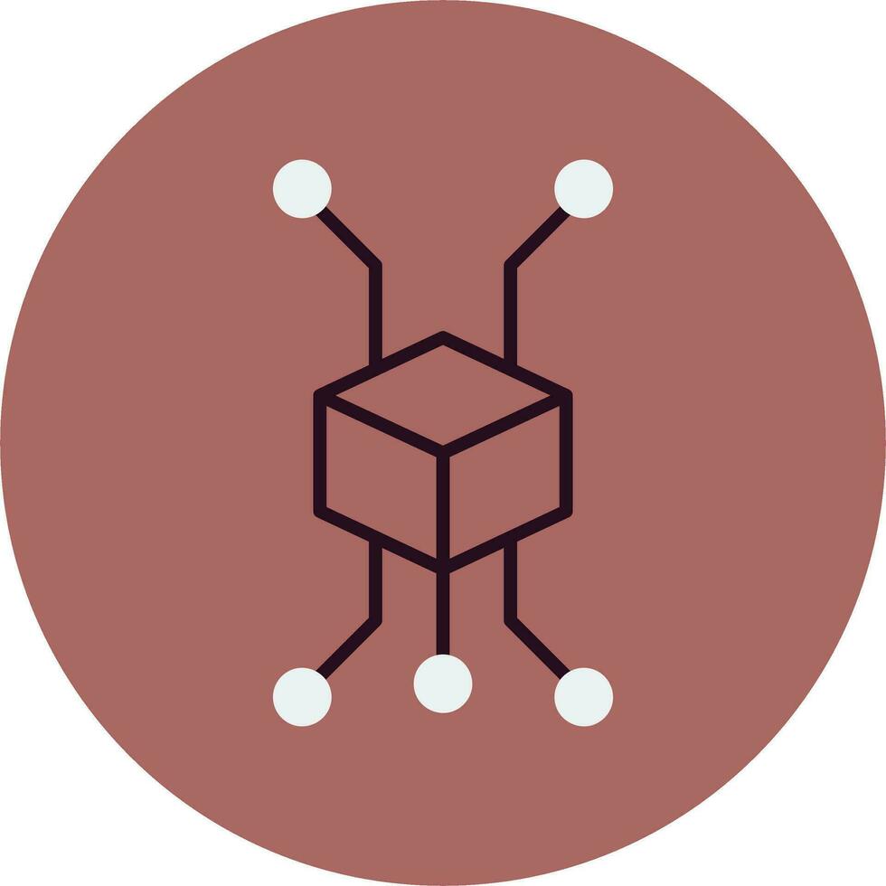 Nodes Vector Icon