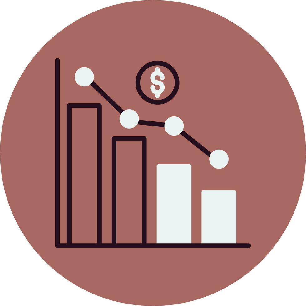 Recession Vector Icon