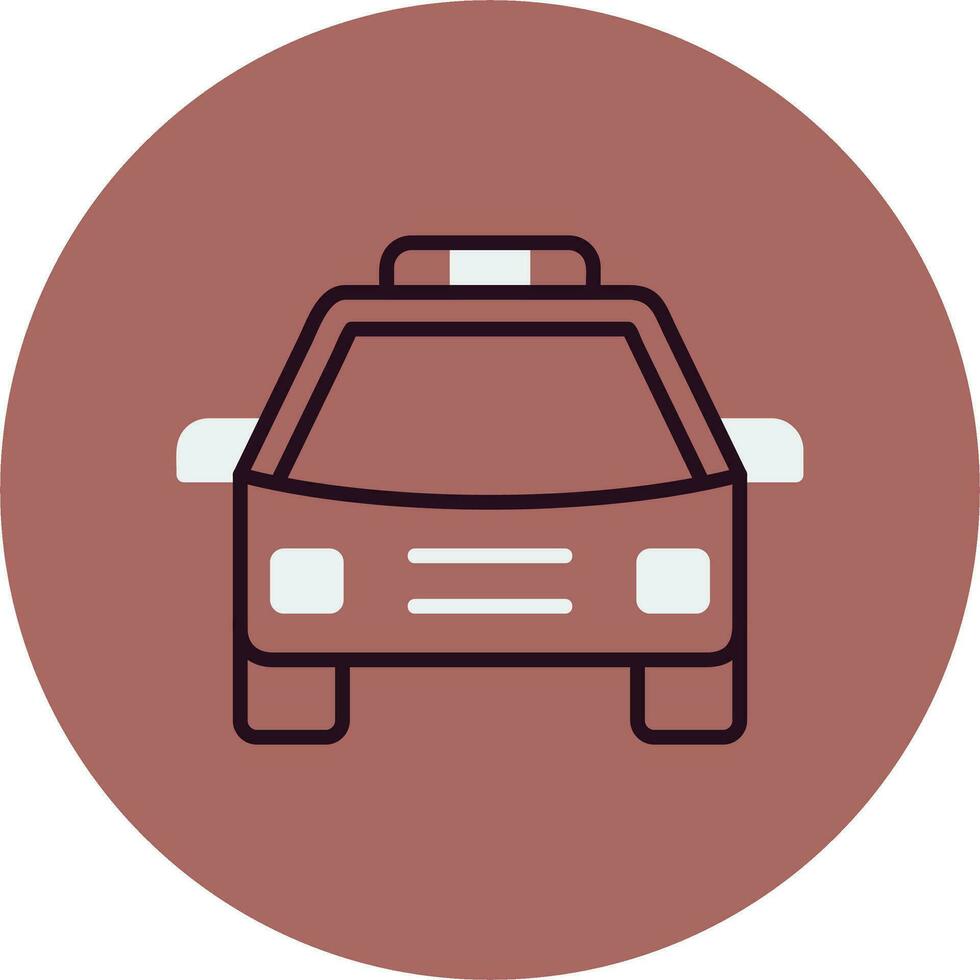 Police Car Vector Icon