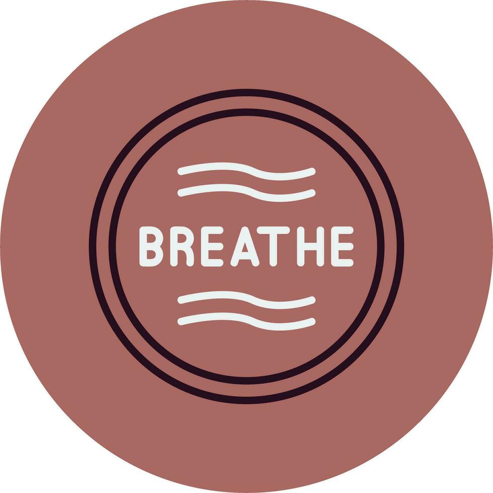 Breathe Vector Icon