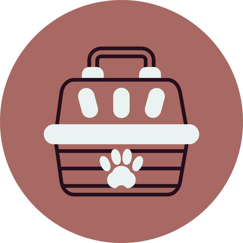 pet carrier Vector Icon