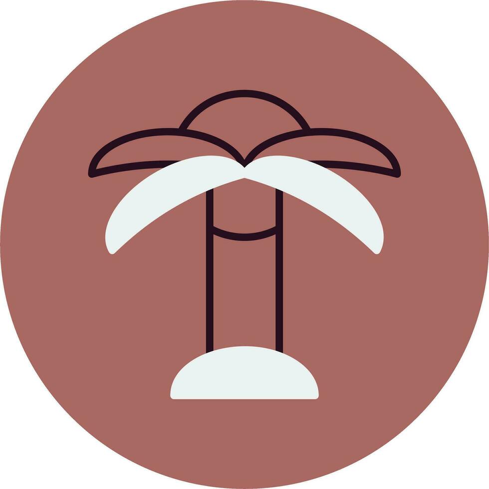 Oasis Vector Icon