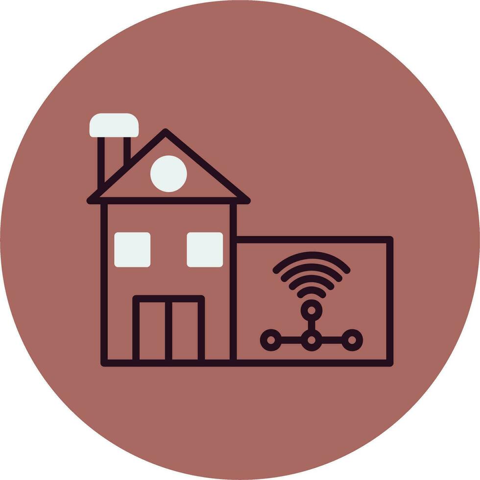 Smart Home Vector Icon