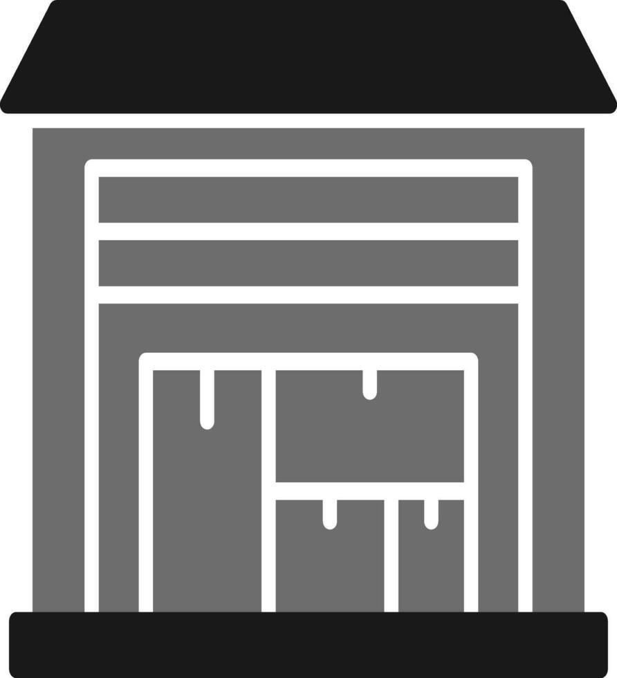 Warehouse Vector Icon