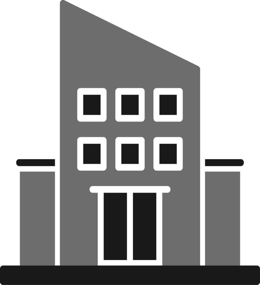 icono de vector de edificio