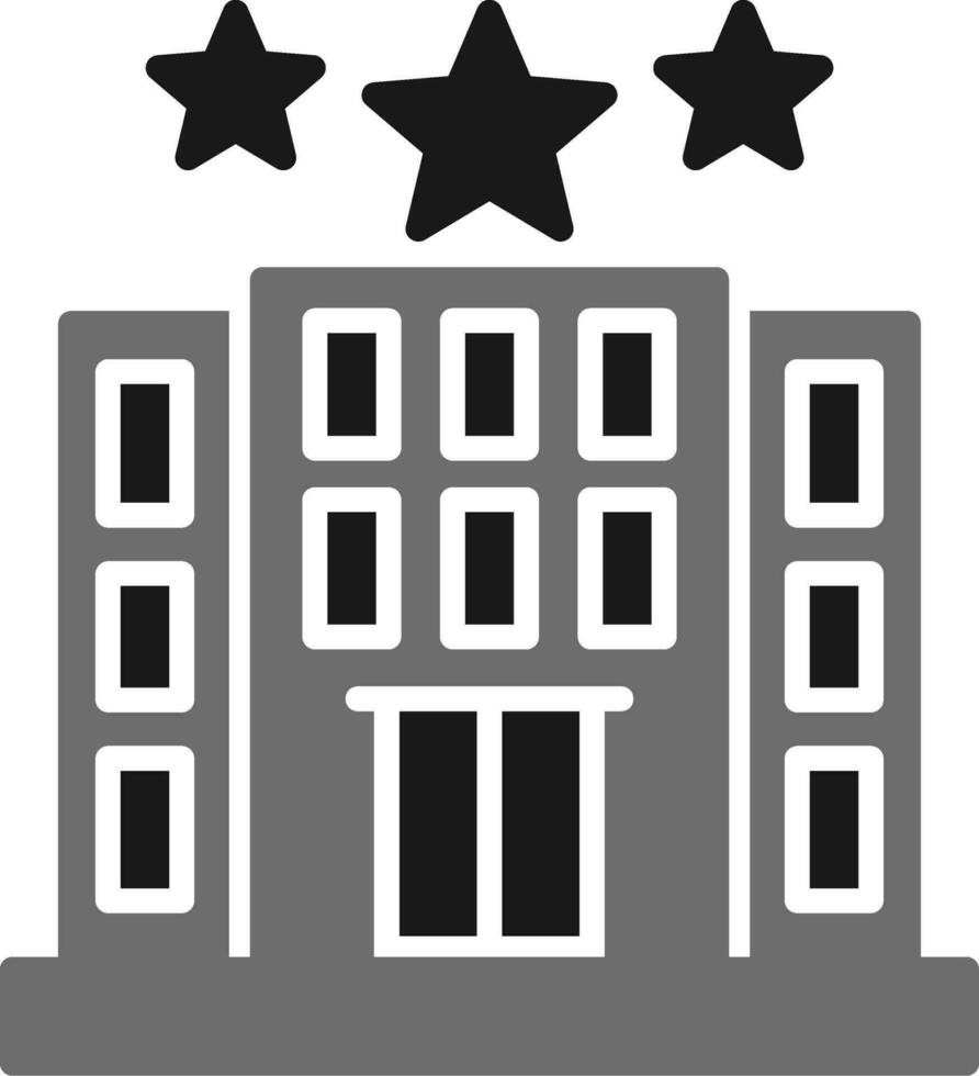 icono de vector de hotel