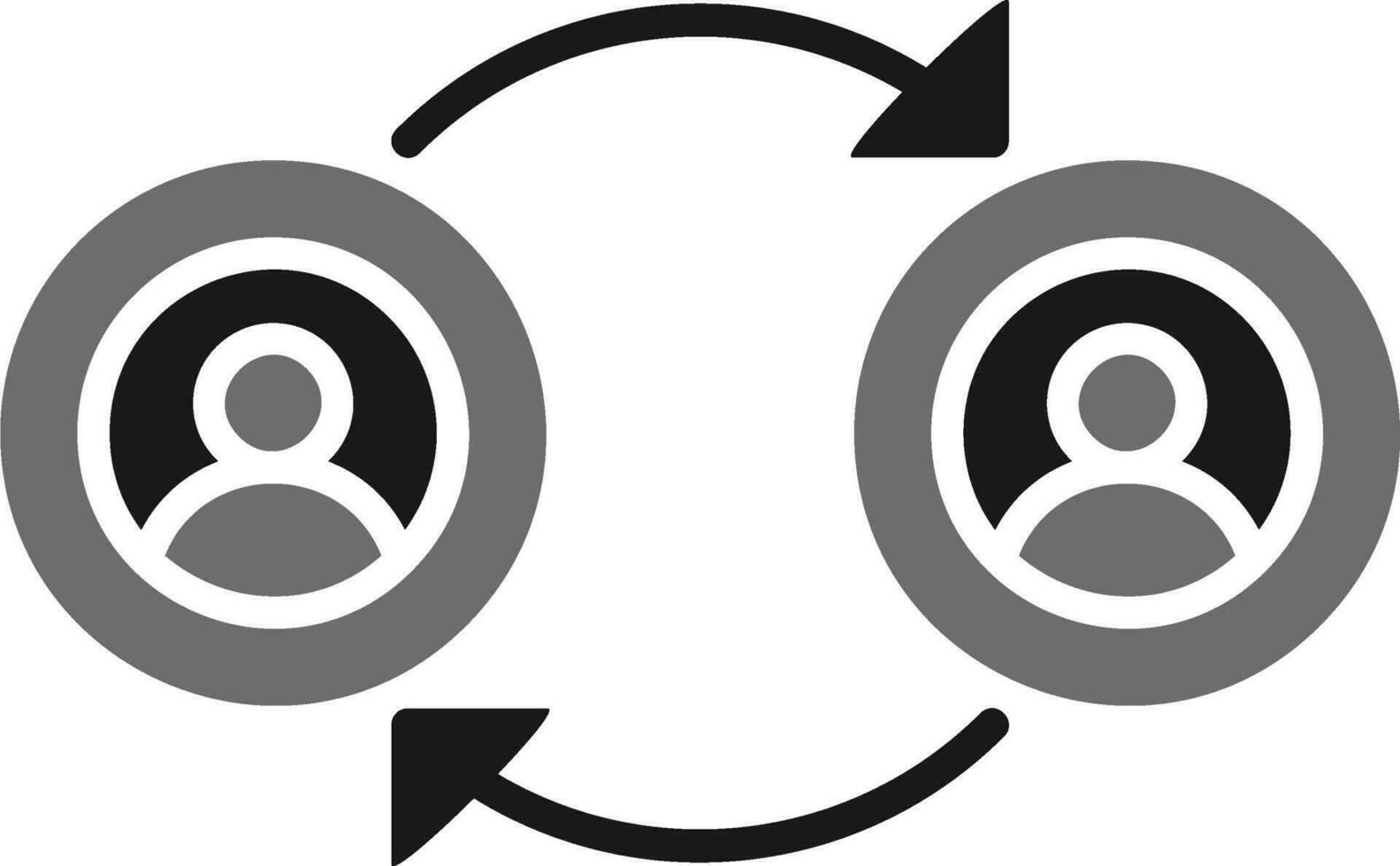 Peer To Peer Vector Icon