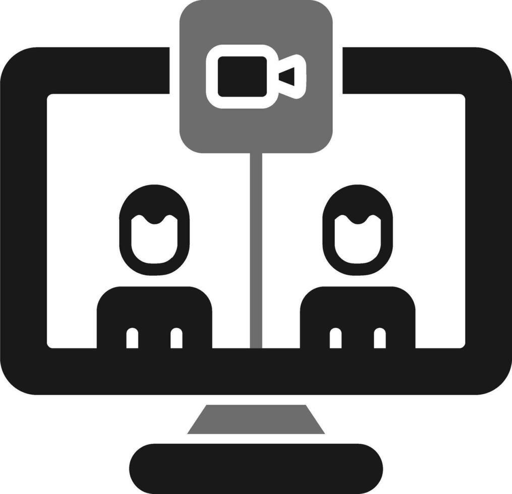 Videocall Vector Icon