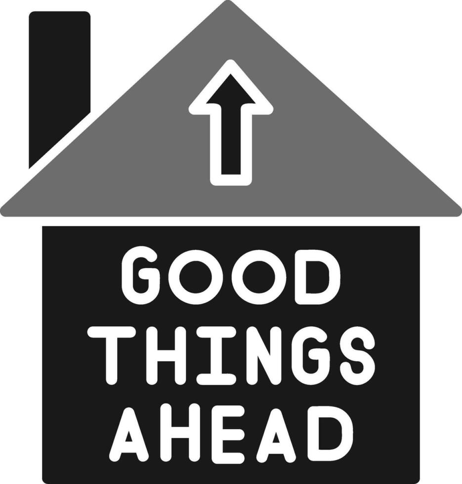 Good Things Ahead Vector Icon
