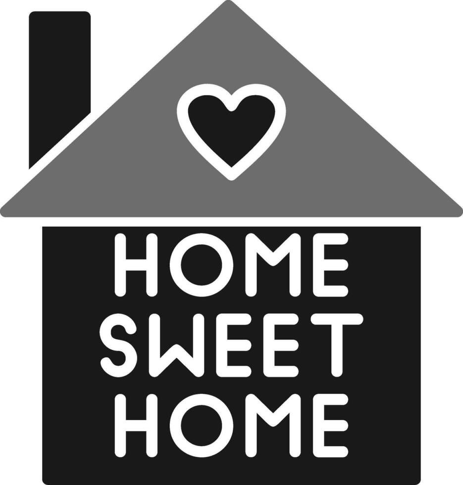 Home Sweet Home Vector Icon