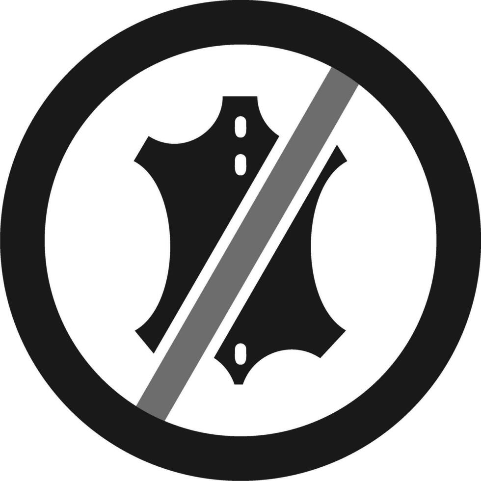 no leather Vector Icon