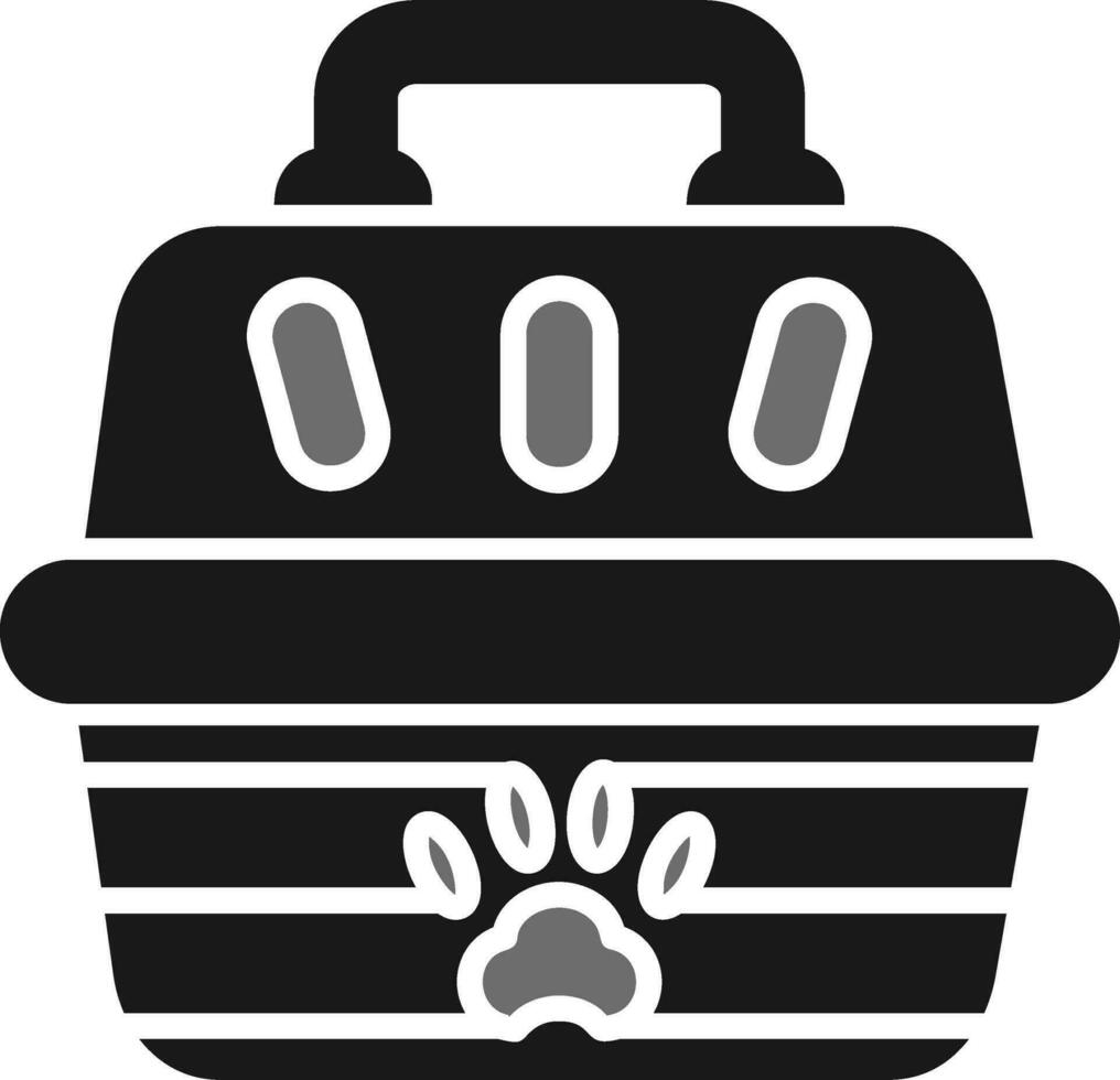 pet carrier Vector Icon