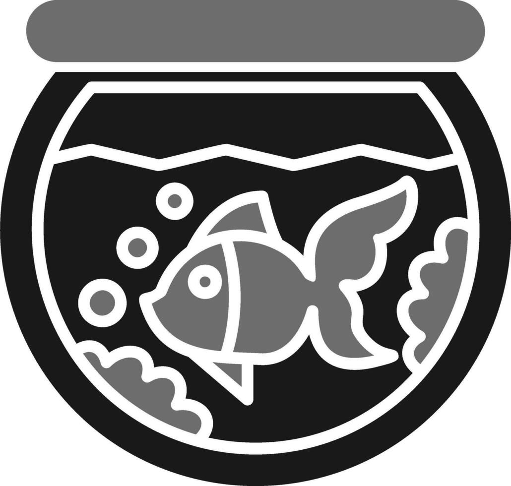 fish bowl Vector Icon