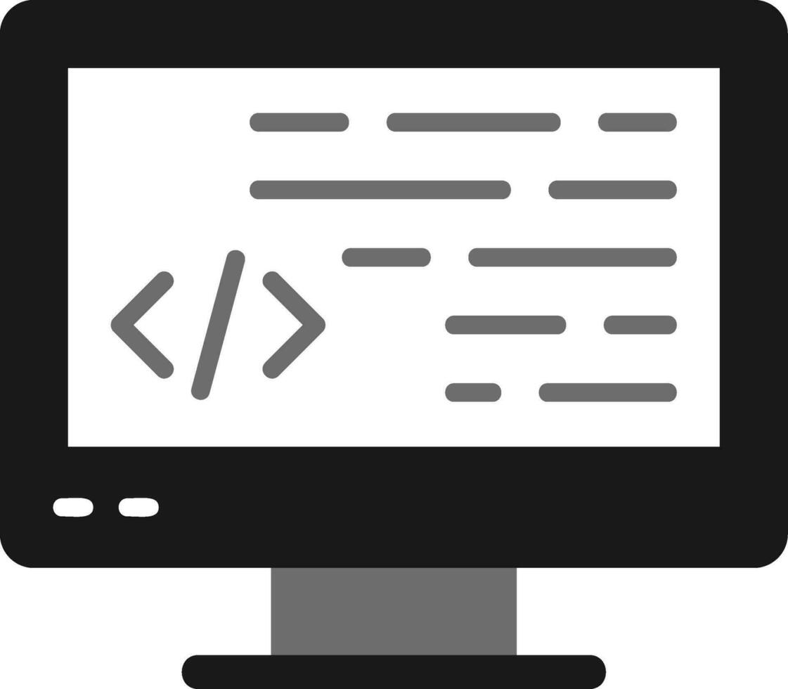 Programing Vector Icon